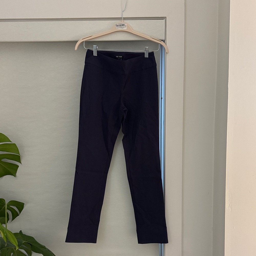 NIC+ZOE Women’s Navy Skinny Dress Pants
